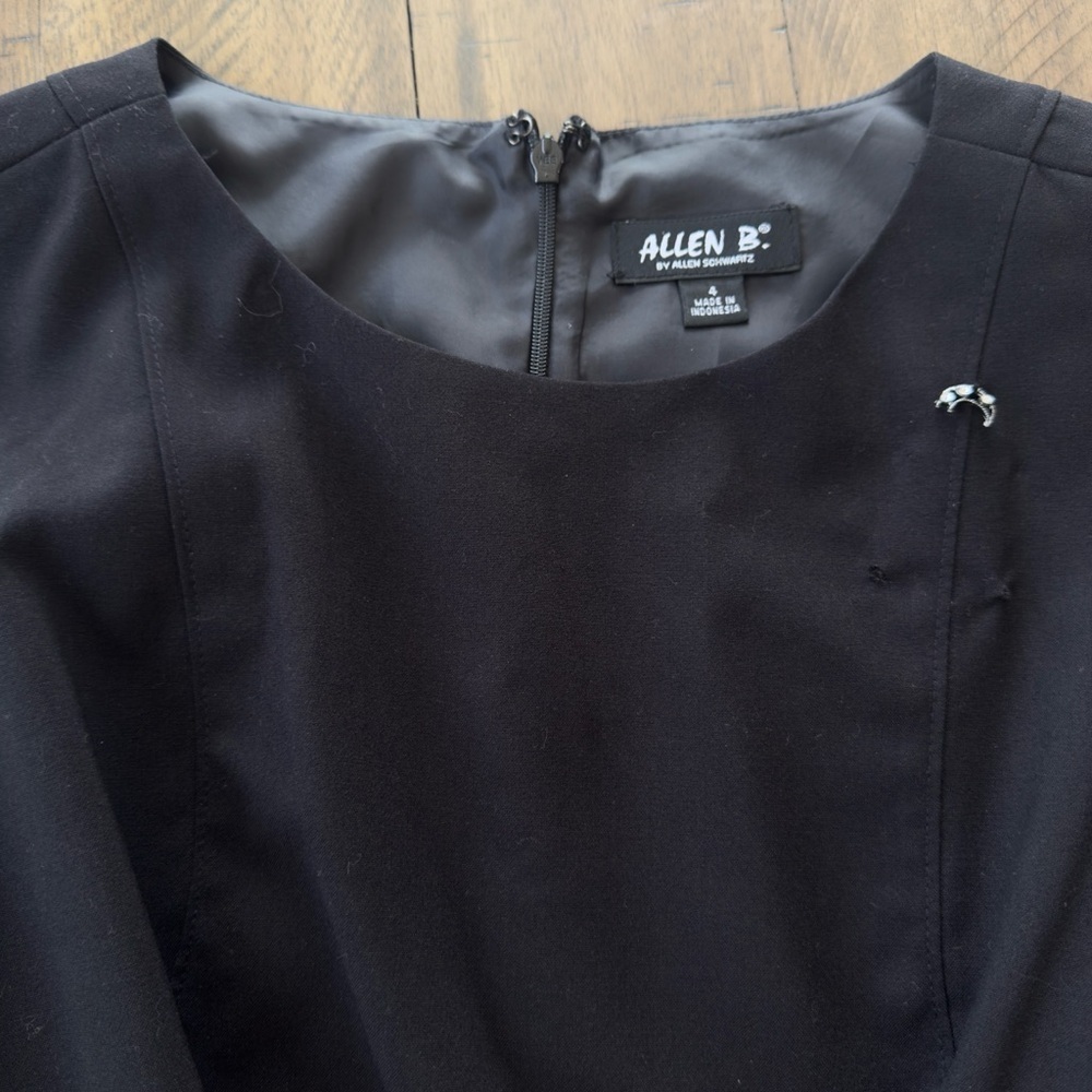 Allen B. By Allen Schwartz Black Midi Dress - Picture 11 of 11